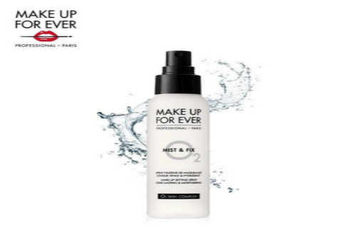 Makeupforever美卡芬艾水润控油定妆喷雾效果惊艳！